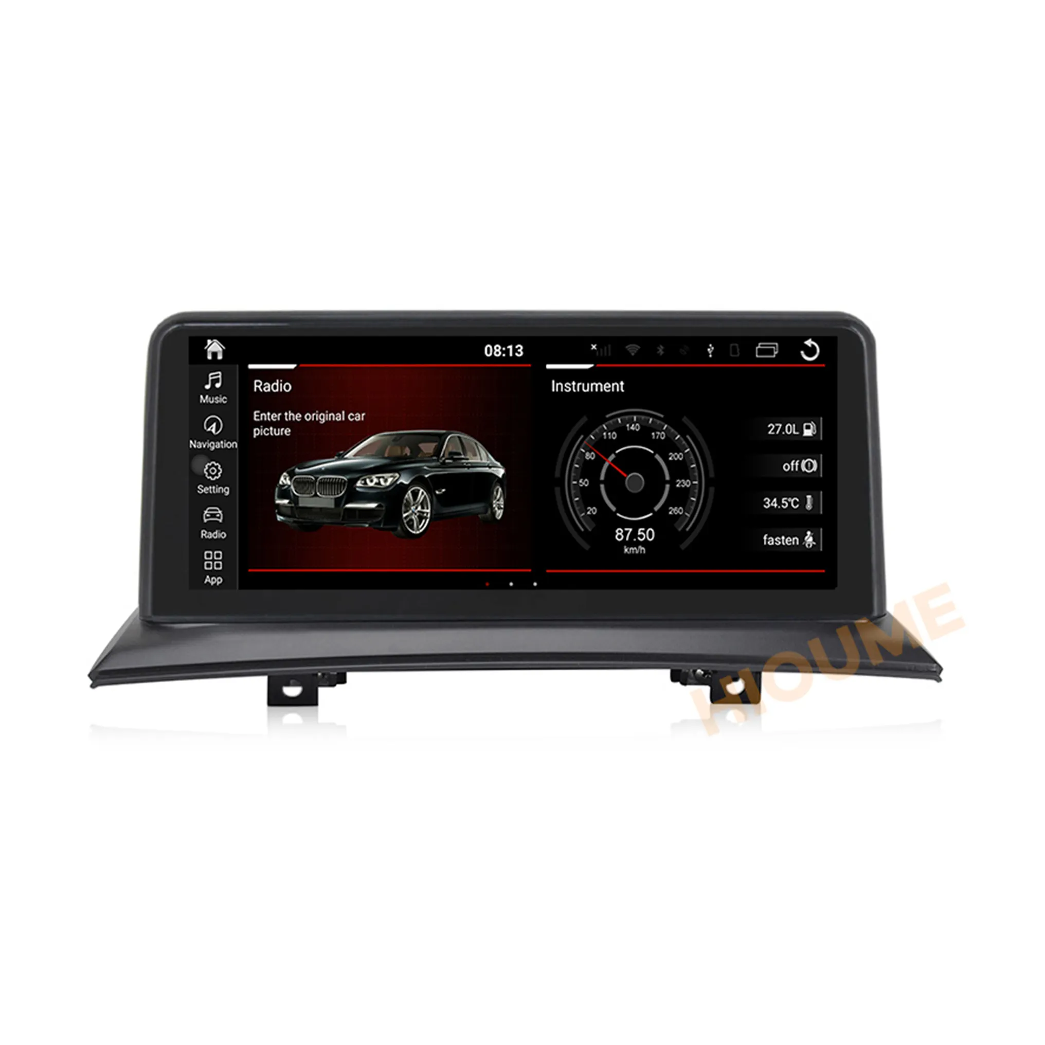 10.25 "8Core Cpu 8G Ram Android 11 Car Multimedia Player Gps Navigatie Voor Bmw X3 E83 2004-2009 Auto Radio Stereo Carplay Audio