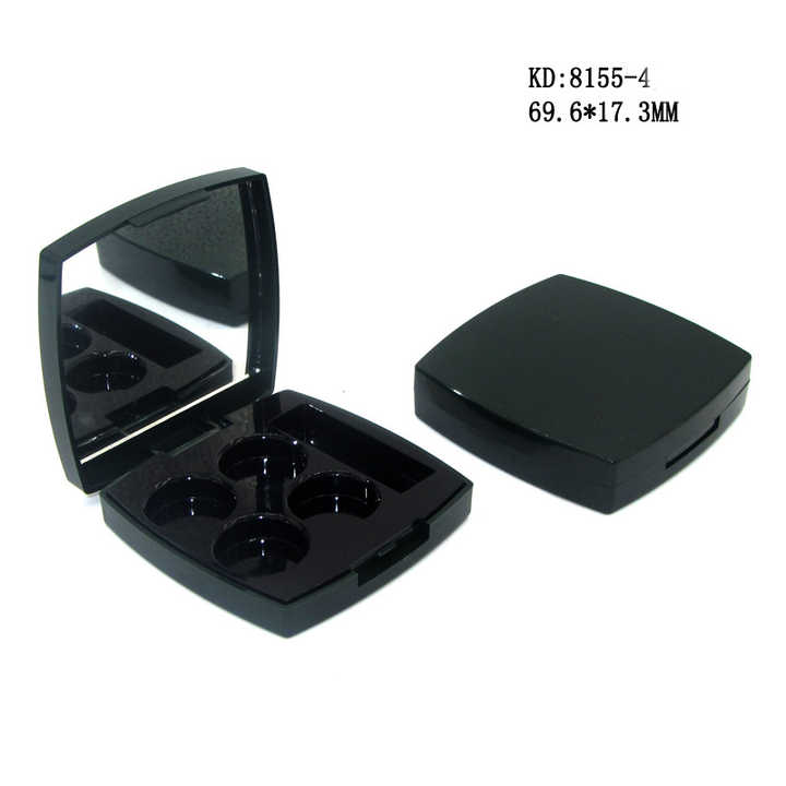 Square Flip Cap 4colors Eyeshadow Palette Custom case with Mirror ...