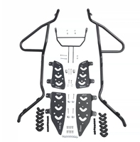 Barre de protection anti-chute avec support de fixation pour éclairage auxiliaire, modifiée pour moto Zontes 350E
