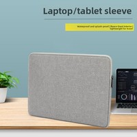 Housse pour ordinateur portable en polyester pour tablettes Apple Huawei Xiaoxin ; Étui de protection imperméable et résistant à l'usure de 14 pouces, pliable, urbain
