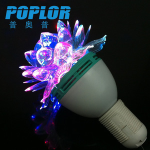 Luz LED Poplor para Escenario, Bombilla RGB de 3W, Lámpara Lotus para Decoración de KTV y Hoteles - Product Image 1