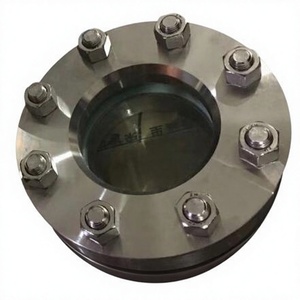 Spia di Ispezione Sanitaria in Acciaio Inox con Flangia - Product Image 1