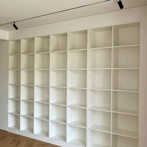 Estante de almacenamiento de estantería de cristal para iluminación de dormitorio, estantería de <span class=keywords><strong>biblioteca</strong></span> personalizada de gama alta, armario de almacenamiento de lujo para sala de estar - Product Image 6