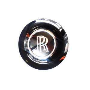 Rolls-Royce Ghost WRAITH DAWN Rolls-Royce Merkez Göbek Kapağı Krom (Siyah) KİTİ - Product Image 3