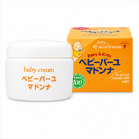 [Hecho en Japón] Crema de Manteca de Karité y Aceite de Caballo Natural Orgánico Madonna Baby Bayu 83g OBM, Crema Hidratante y Calmante Segura para Recién Nacidos