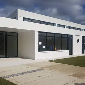 Construction de bâtiments scolaires préfabriqués modernes et bâtiment à structure en acier