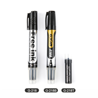 Encre de recharge pour marqueur effaçable à sec Gxin G-218T, 4,7 ml, blanche, haute performance, écriture fluide