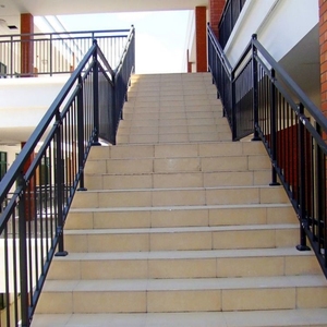 Panneaux de rampe d'<span class=keywords><strong>escalier</strong></span> intérieurs en fer forgé, barrière de sécurité en acier pour <span class=keywords><strong>escalier</strong></span> de villa, main courante d'<span class=keywords><strong>escalier</strong></span> avec certificat CE - Product Image 4