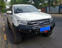 Phare avant LED poli pour tout-terrain pour Ford Everest, pièces automobiles neuves, pare-chocs robuste en acier avec feux antibrouillard intégrés