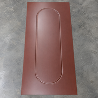 Panneau MDF mélaminé pour revêtement de porte intérieure, personnalisable