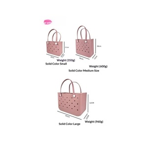 Sac de plage décontracté transfrontalier Europe-Amérique, type sac seau ouvert, avec fermeture auto-agrippante, pour extérieur, panier à légumes, sac de transport pour animaux de compagnie, sac à main - Product Image 4