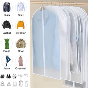 Funda Protectora Transparente y Gruesa a Prueba de Humedad, Bolsa Rectangular con Gancho para Almacenamiento en el Dormitorio, Duradera - Product Image 3