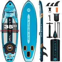 Offre spéciale, planche à pagaie gonflable de 10 pi 6 po x 35 po x 6 po, grande planche à pagaie gonflable