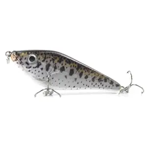 Leurre méné rigide coulant de type jerkbait, appât artificiel idéal pour la pêche à la manivelle, 90/0.5oz, nouveau modèle