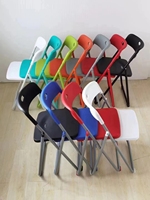 JOHOOFURNITURE Chaise pliante en plastique super douce et portable, siège pliable confortable pour chambre, école, parc, cuisine, cour