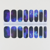 Vente en gros de bandes adhésives écologiques pour ongles, série ZB, 2D, 100% motifs floraux colorés printaniers, personnalisables
