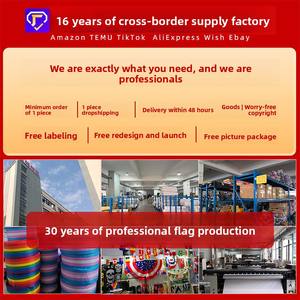 Para 48 Capas de Equipo 2026 para Artículos de Aficionados EE. UU.-Canadá-México, para Animación en Estadios, Chales, Banderas, Poliéster, Rectangulares - Product Image 2