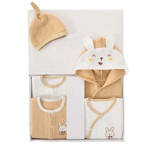 Quatre saisons Style 22 ~ 26 pièces nouveau-né bébé vêtements ensemble pur coton bébé barboteuses bébé vêtements nouveau-né ensemble boîte-cadeau - Product Image 6