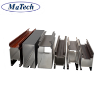 Service OEM, extrusion d'aluminium sur mesure, pièces en profilés d'aluminium extrudés