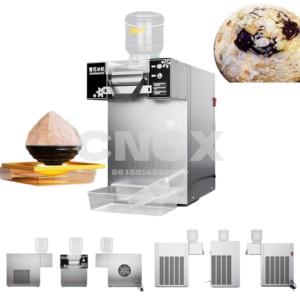 Nueva Máquina Comercial de Hielo en Escamas para Bingsu con Enfriamiento por Agua, Trituradora <span class=keywords><strong>y</strong></span> Rasuradora de Hielo para Conos de Nieve, Precio Económico - Product Image 1