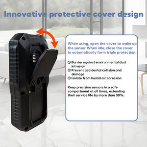 Profession elle <span class=keywords><strong>Radon</strong></span> detektor Digital Ionic Technology Messung <span class=keywords><strong>Radon</strong></span> Testing <span class=keywords><strong>Meter</strong></span> 2*1,5 V AAA Batterie (nicht im Lieferumfang enthalten) - Product Image 5