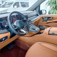 Kit de carrosserie extérieure en alliage d'aluminium Dingkong Vito Tourer W447 V260, pièces de tuning MPV, jupes latérales avant |   Personnalisation OEM