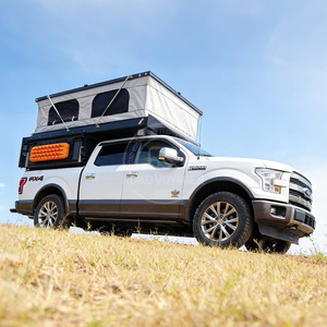 Camper pour camionnette F150 |   Salle de bain de camping-car de luxe à glissière, alimentation solaire, capacité 2-<span class=keywords><strong>4</strong></span> personnes pour Ford F150 Overland Expedition - Product Image 2