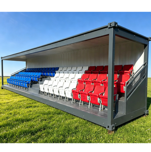 Fast Installation Container Grandstand Ideal for Sports Tournaments Modern Stadiums Fan Zones with Capacities up to 63 Seats - Product Image 1