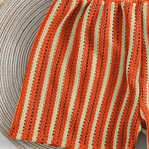 Ensemble bikini 3 pièces en maille à coupe <span class=keywords><strong>haute</strong></span> pour <span class=keywords><strong>femme</strong></span> 2026, multicolore - Product Image 4