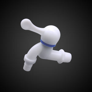 Nouveau Robinet d'Extérieur en Plastique PP DN15 1/2'' avec Cartouche Céramique et Adaptateur pour Jardin 2026 - Product Image 1