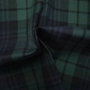 Tissu à carreaux en <span class=keywords><strong>tartan</strong></span> tissé 150gsm teint en fil de coton pour garçons filles vêtements pour enfants chemises pour femmes hommes pantalons habillés - Product Image 3