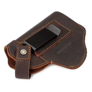 Humerpaul ซองปืนหนังแท้อเนกประสงค์พร้อมสายคาดแบบซ่อนสำหรับปืนพกทุกขนาด - Product Image 1