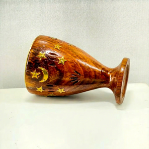 Quemador de Incienso de Sándalo de Diseño Moderno y Lujoso, Hecho a Mano, Resistente al Calor, Ecológico, para Uso Religioso, Incienso Indio - Product Image 1