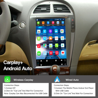 Autoradio stéréo Android 13 STWEI pour Lexus ES ES240 ES300 ES330 ES350 2006-2012 Écran Tesla Lecteur multimédia vidéo Carplay GPS