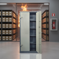 Étagères en acier réglables Casier de classement en métal ignifuge Classeur de stockage de sécurité résistant au feu d'origine d'usine