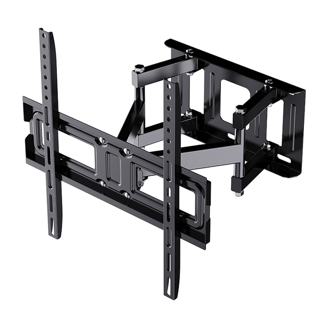 Under 6 Dollars 23 to 65 Inch Cheap TV Stand Wall Mounted Easy Adjustment Metal TV Mount Hold up to 77lbs Full Motion TV Bracket