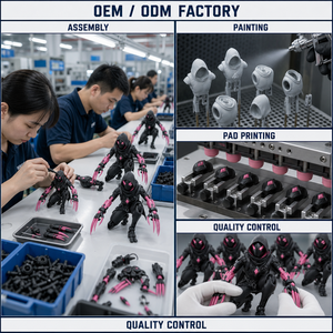 Usine de modèles de collection d'anime OEM, figurine en vinyle kawaii personnalisée, jouet artistique en PVC, figurine d'action OEM, <span class=keywords><strong>dessin</strong></span> <span class=keywords><strong>animé</strong></span> <span class=keywords><strong>3D</strong></span> - Product Image 2