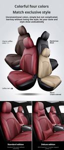 Fundas de asiento de cuero transpirable de siete plazas para coche Toyota Verso/Prius/Alphard/Noah/<span class=keywords><strong>Senara</strong></span> - Product Image 6