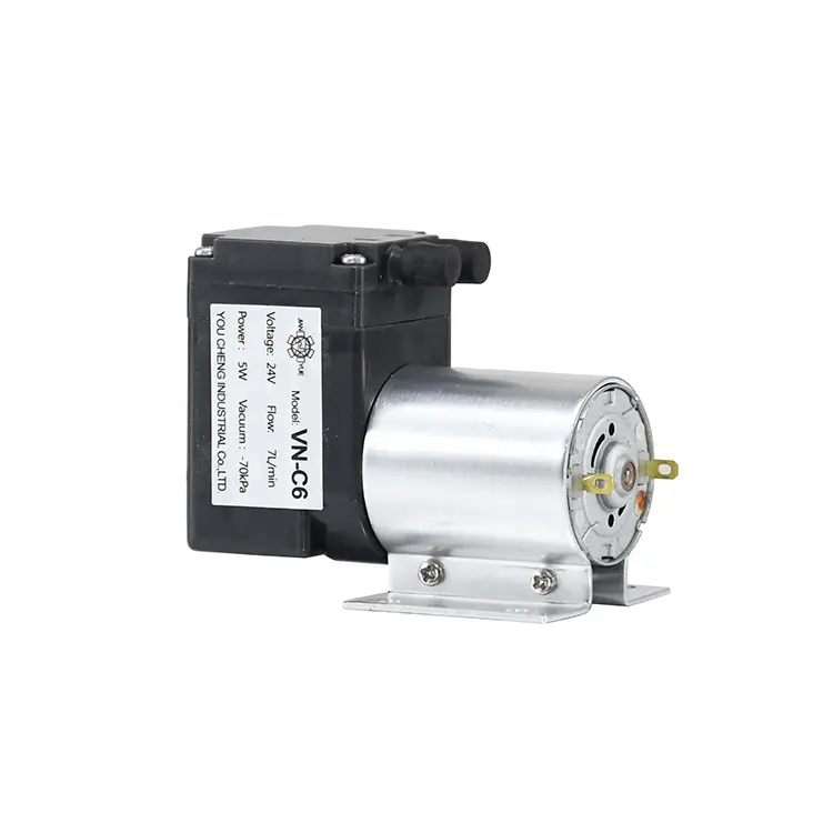 12v/24v dc mini vacuum pump6L/min high quality electric vacuum pump wholesale Can be used for medical beauty equipment