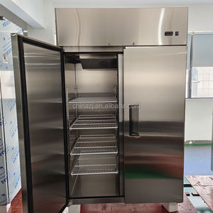 Refrigerador comercial Refrigerador de 2 puertas Equipo de catering Alcance en el refrigerador Alcance de la puerta sólida en el congelador - Product Image 3