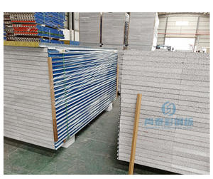 Panneau en roche de silice écologique personnalisé, directement de l'usine - <span class=keywords><strong>Isolation</strong></span> contre le feu et la chaleur pour salles blanches, chambres froides et laboratoires, panneau en acier - Product Image 6