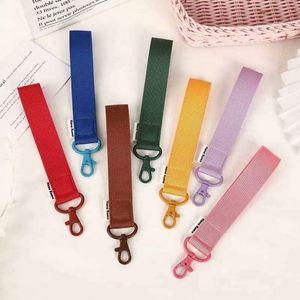 New Fashion Nylon Patch Cloth Bags Streamer Keychain Pendant Accessory Sticker Badge <b>Keyring</b> - Product Image 1