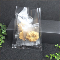 Sacs d'emballage alimentaire plats jetables en CPP imprimés par gravure avec logo personnalisé QZD pour biscuits flocons de neige et gâteaux de lune