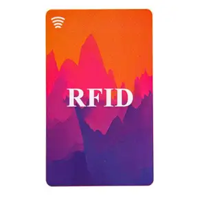 印刷可能なDFEV1 4K 13.56Mhz RFIDPVCカードランドリーカード支払い