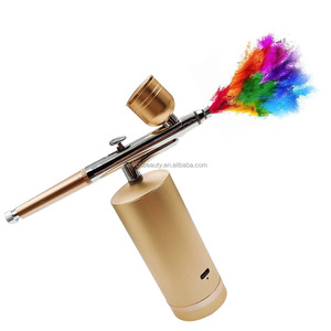 Kit de compresseur d'<span class=keywords><strong>aérographe</strong></span> portable, pistolet de pulvérisation pour le visage, maquillage de beauté, art des ongles avec charge USB, <span class=keywords><strong>aérographe</strong></span> pour peinture de gâteaux DIY, tatouages - Product Image 5