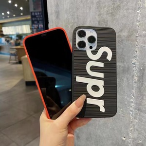 Bulk Fashion Brand SUPR Silicone 3D Phone <span class=keywords><strong>Case</strong></span> para <span class=keywords><strong>iPhone</strong></span> 17 16 15 14 Pro Max 13 12 11 XS XR 7 8 Capa traseira móvel à prova de choque - Product Image 4