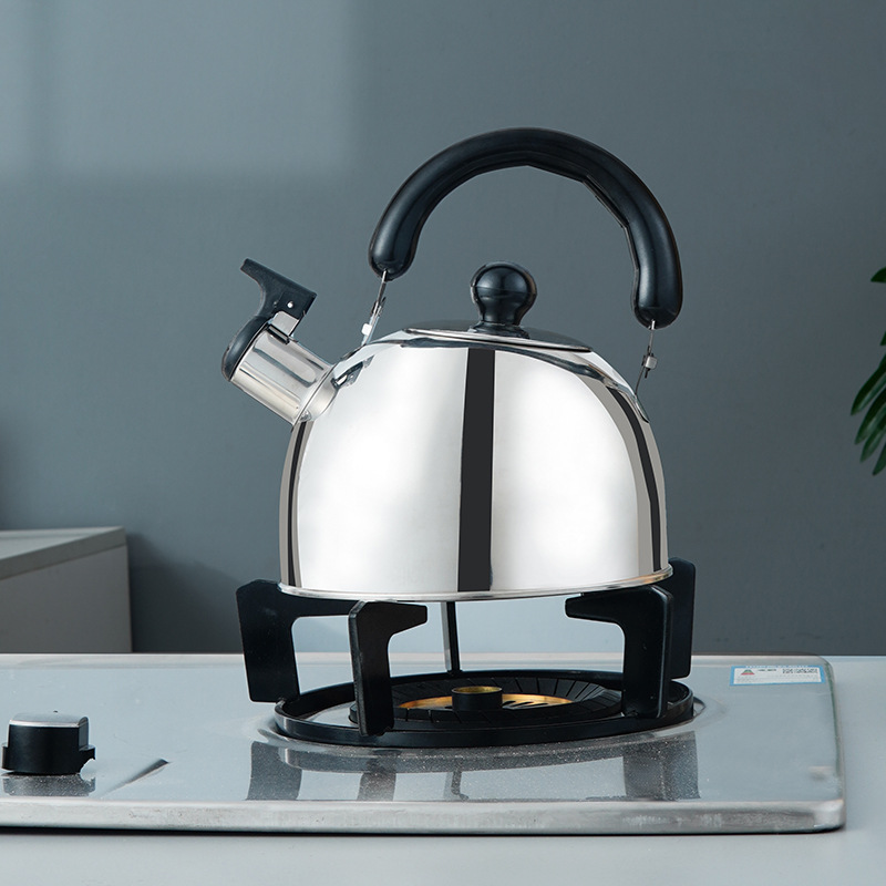 Изготовленный На Заказ газовый индукционный чайник из нержавеющей стали со свистком, чайник для горячей воды, чайник для приготовления пищи
