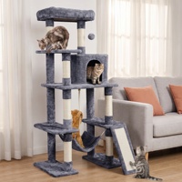Poteau à gratter pour chat en sisal, coins arrondis, emballage plat, directement de l'usine, sans danger pour la famille
