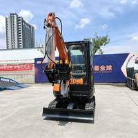Qualité Garantie CE Excavatrice sur Chenilles 4 Tonnes 3.5 Tonnes 1.7 Tonnes EPA EURO 5 Hydraulique pour Usage Agricole avec Tarière