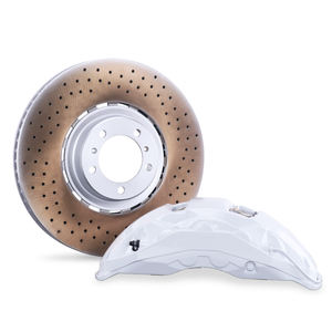 Frenos hidráulicos Big 10 Pot Auto Brake Calipers 420mm 440mm para BMW Lixiang Porche <span class=keywords><strong>Tycan</strong></span> Panamera - Product Image 1